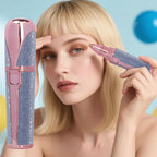 1pcs Usb Electric Eyebrow Trimmer Facial Hair Epilator Eyebrow Razor Women Body Painless Hairs Remover Shaver Eyebrows Profiler mbzr