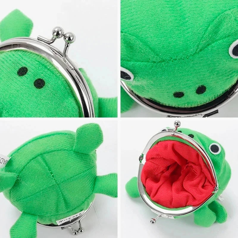 Plush Frog Coin Wallet Anime Ninja Wallet Halloween Role Playing Ninja Theme Party Gift