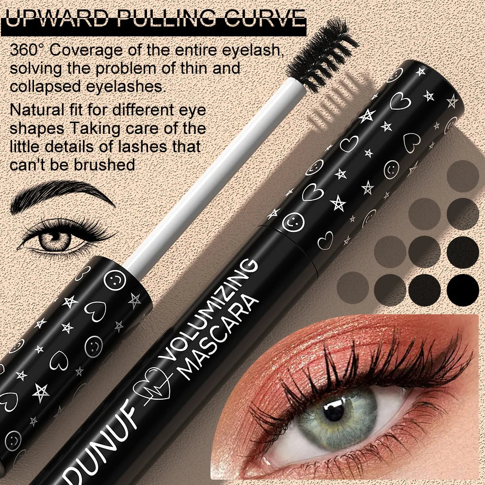 Colorful Curling Mascara Waterproof Fast Drying Eyelashes Extension Multicolor Lashes Makeup Lasting Waterproof White Mascara mbzr