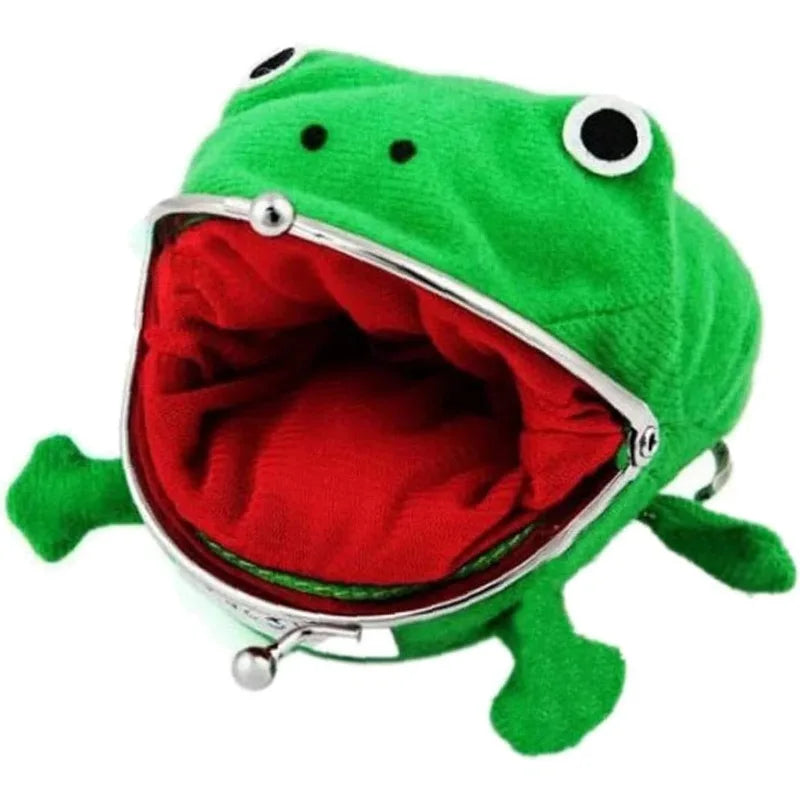 Plush Frog Coin Wallet Anime Ninja Wallet Halloween Role Playing Ninja Theme Party Gift mbzr