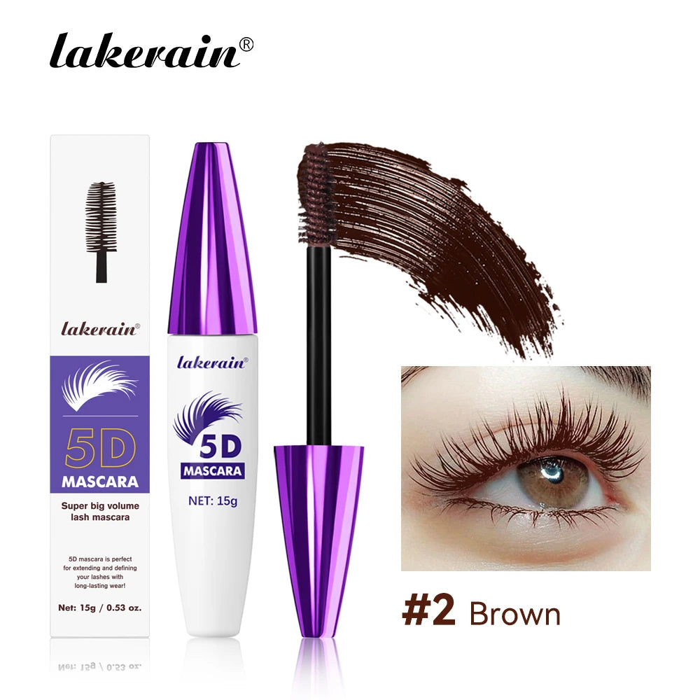 Colorful Eyelash Mascara 5D Three-dimensional Curling Extension Fast Dry Lasting Makeup mbzr