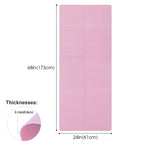 4MM Thick EVA Yoga Mats Anti-slip Sport Fitness Mat Blanket For Exercise Yoga And Pilates Gymnastics Mat Fitness Equipment mbzr