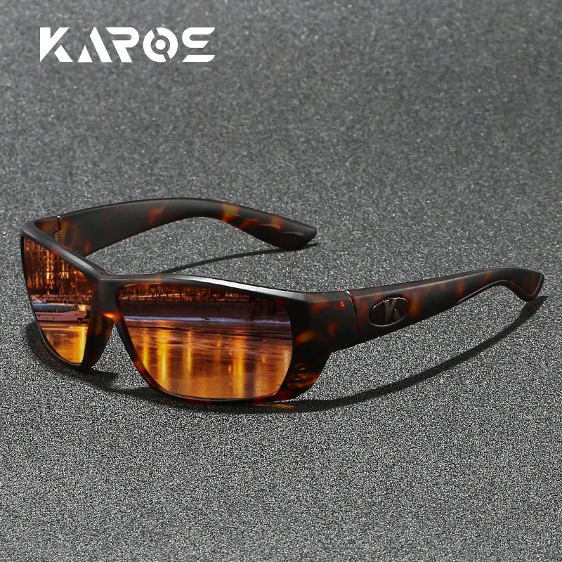 Sports Polarized Sunglasses with UV400 Protection for Cycling Running and Hiking Anti Glare and Durable Frame for Men and Women mbzr