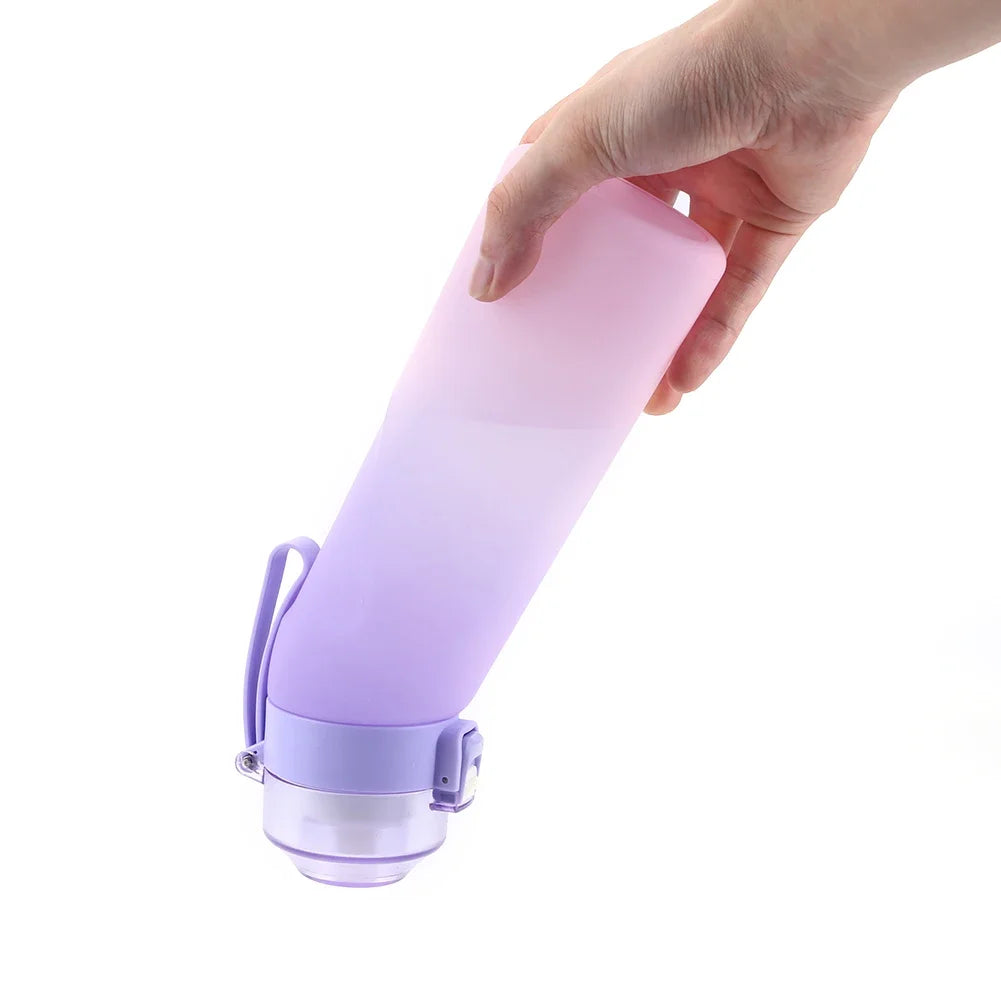 new collection Hot selling 650lml fragrance cup, sugar card  fruit flavor Tritan heat-resistant sports water bottle odor kettle mbzr