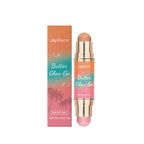 Multi-Purpose Contouring Stick (Light Brown + Light Pink) Double Head Contouring Solid Blush Mist For Portable Touch Up mbzr