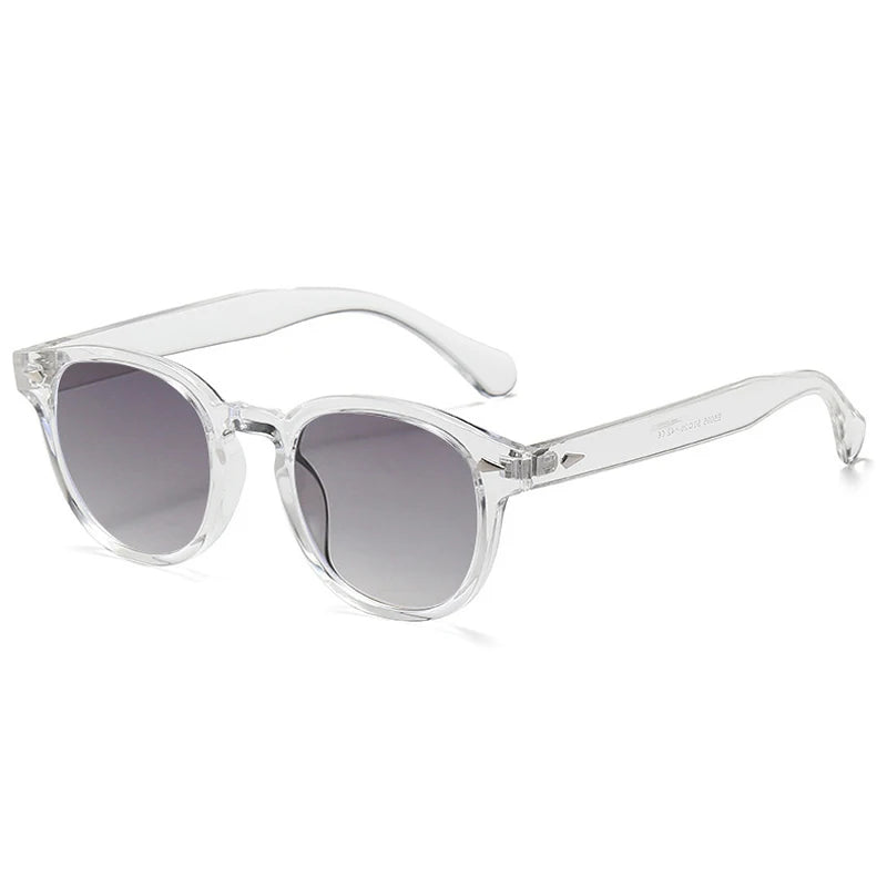 JNPCXI Quality New Retro Round Sunglasses Women Fashion Rivets Decoration Shades UV400 Men Punk Leopard Sun Glasses mbzr