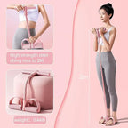 1PC Home Fitness Resistance Bands Set - 4 Elastic Pull Ropes for Full Body Workout Abdominal Exercise Rowing & Other Fitness Activities Strength And Flexibility Enhancer mbzr