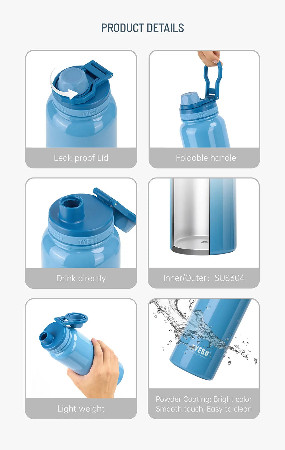 Thermos Bottle Car Insulated Flask Water Tumbler for Outdoor Sports Travel Vacuum Flasks Stainless Steel Thermal Cup mbzr