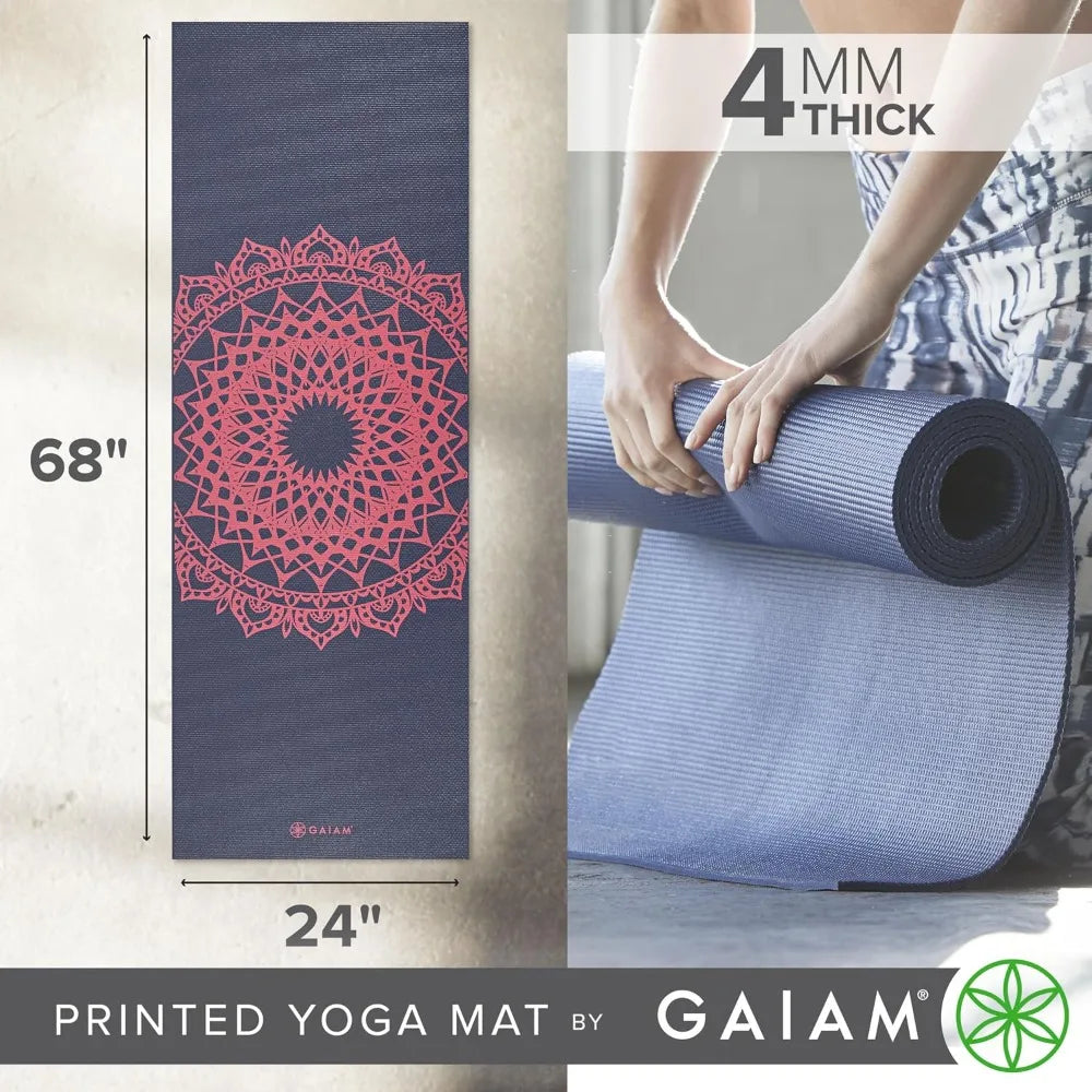 Non Slip Yoga Mat for All Types of Yoga, Pilates & Floor Exercises mbzr