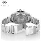 ADDIESDIVE stainless steel watch men's European and American business casual quartz watch 200m waterproof outdoor analog watches