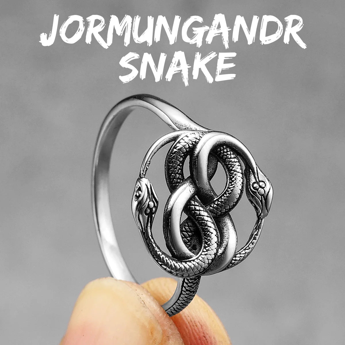 Stainless Steel Animal Rings Eagle Dog Dragon Bird Snake Hip Hop Trendy