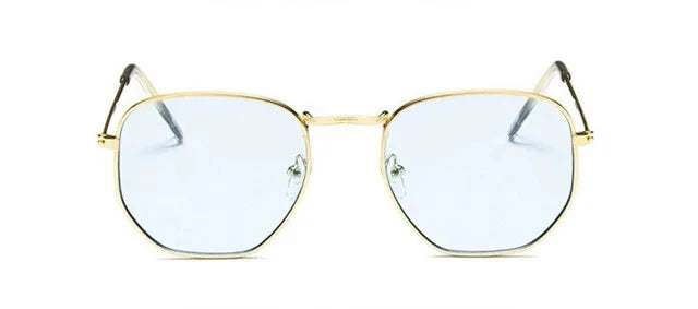 New Metal Men Sunglasses Brand Designer Sun Glasses Vintage Women Female Classic Driving Eyewear Uv400 2023