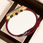 YaLaLuSi Octagon Gold Case Men Chronograph Watch Burgundy Red Grid Dial Silicone Strap Tachymeter Multi Sub Dial Date Waterproof Sports Quartz Wristwatch
