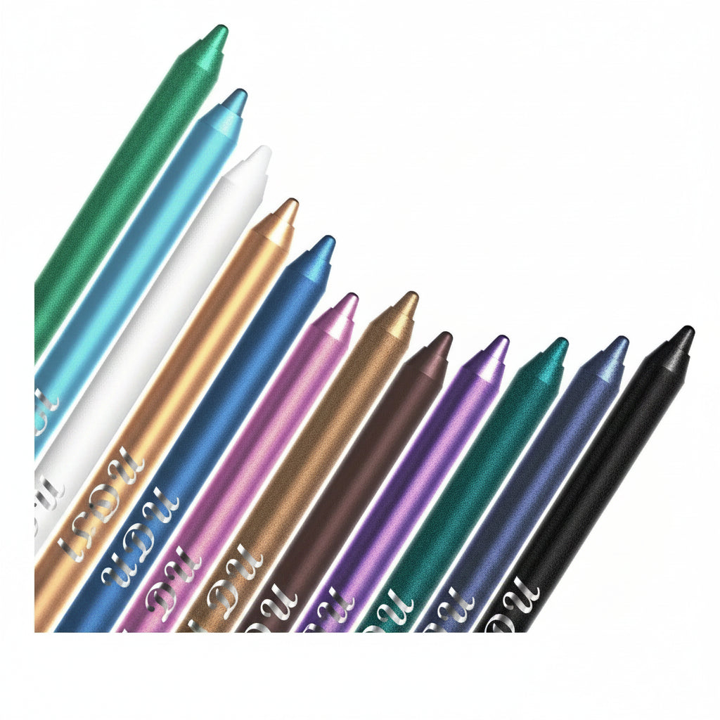 Waterproof Eyeliner Pencil Set A Combination of Multiple Colors Creates The Perfect eye Makeup Shimmering Multi-Color Eyeshadow mbzr