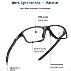Photochromic Myopia Glasses  Anti Blue Light Flat Glasses Sunglasses Sports  Glasses Lenses Can Change Color Under Sunlight mbzr