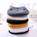 Cartoon Kids Girls Coin Purse Cute Cat Plush Wallet Women Girls Change Purse Bag Mini Money Coin Key Wallets Pouch Children Gift