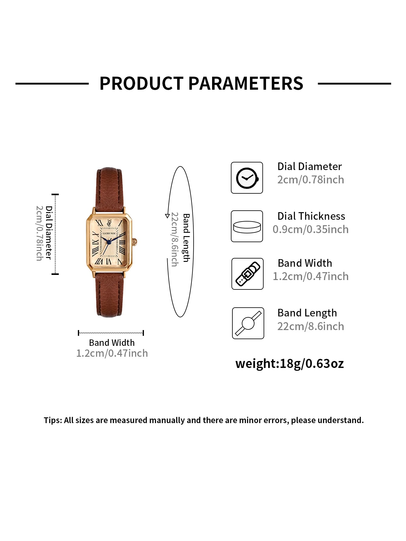 Fashion Retro Digital Dial Casual Watches Square Leather Strap Fashionable Clock Quartz Wristwatch for Women Gift mbzr