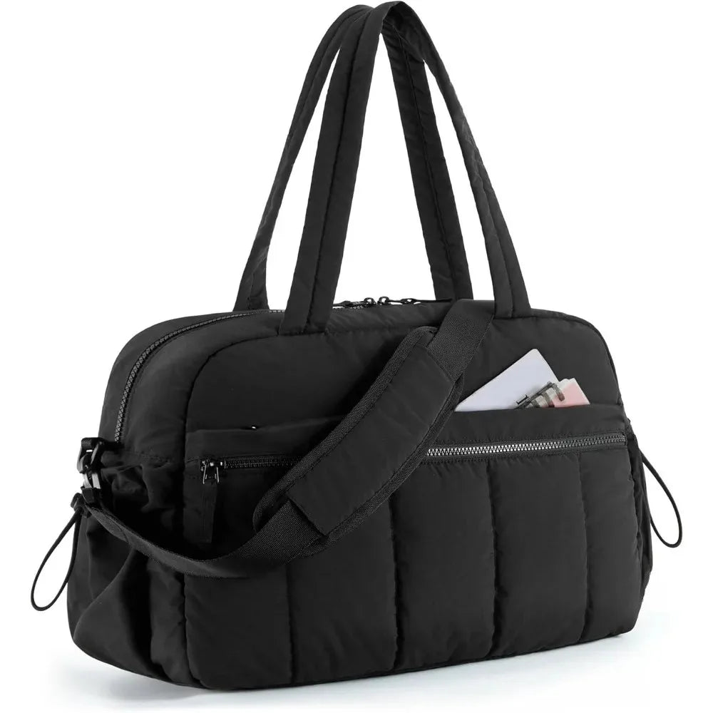 Women's Lightweight Travel Duffel Bag – Gym Weekender Tote mbzr