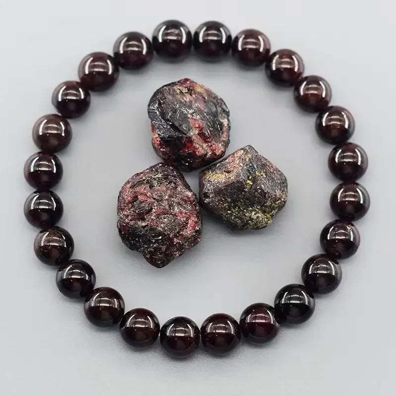 JD Amethyst Bracelet Made of Real Natural Stone Beads Body-Purifying Geniune Amethyst Natural Crystal Bracelet for Women Pulsera mbzr