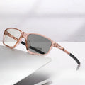 Photochromic Myopia Glasses  Anti Blue Light Flat Glasses Sunglasses Sports  Glasses Lenses Can Change Color Under Sunlight mbzr