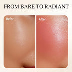 PHOFAY  Rare Beauty Powder Highlighter Blush Water Light Shimmer Waterproof Long Last Face Illuminator Brighten Light Liquid Highlighter mbzr