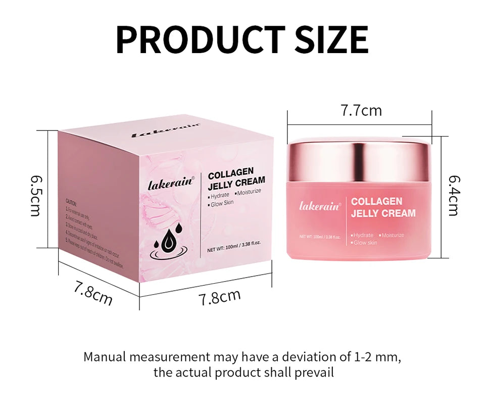Anti Aging Collagen Face Cream 100ml Niacinamide Moisturizer Hydrating Gel For Tightening Soothing Firmness Skincare mbzr