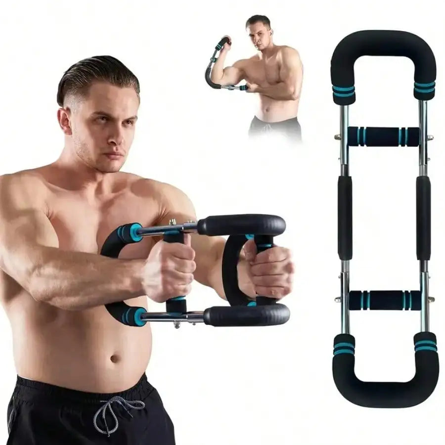 Adjustable Shaker Twister Arm Trainer, Chest & Forearm Workout Equipment, Home Fitness Strengthener for Arm Exercise mbzr