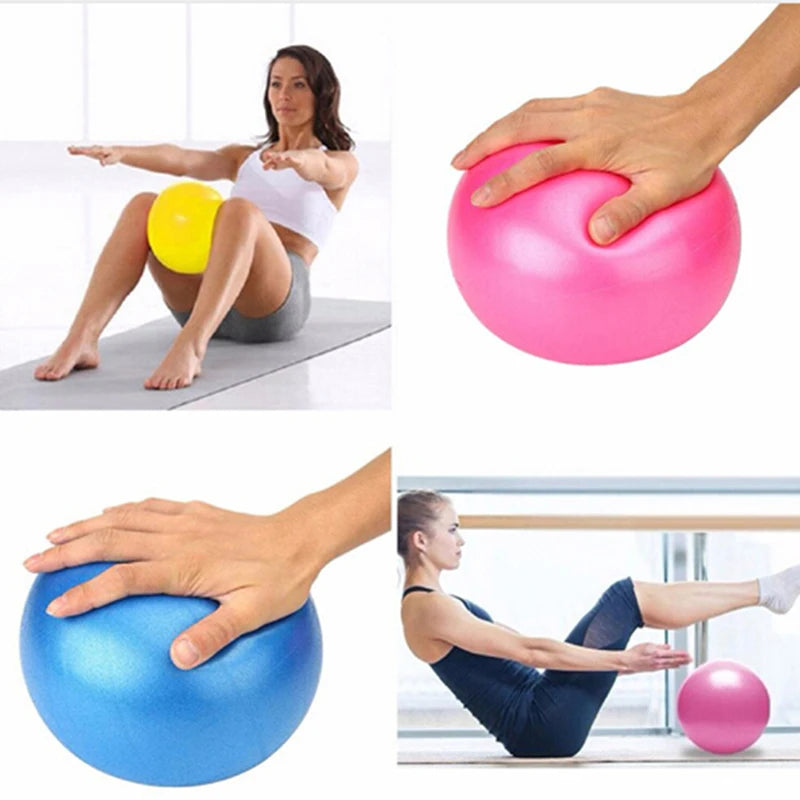 New 25cm Yoga Ball Exercise Gymnastic Fitness Pilates Ball Balance Exercise Gym Fitness Yoga Core Ball Indoor Training Yoga Ball mbzr