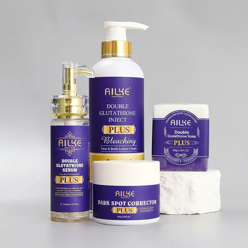 AILKE Glutathione Whitening Cream, Advanced Lightening Lotion, Glowing Cream For All Skin, Reduce Dark Spots, Even Skin Tone mbzr