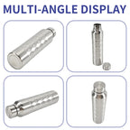 1000Ml Single-Wall Stainless Steel Water Bottle Gym Sport Bottles Portable Cola Beer Drink Bottle mbzr