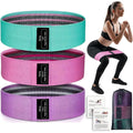 3-Set Proportional Resistance Bands for Fitness, Pilates, Yoga, Home Gym, Lower Body Training | Suitable for All Strength Levels mbzr