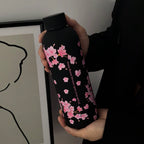 1pc550ml Sakura Tree Series Water Cup, Double-Layer Stainless Steel Insulated Coffee Cup, Cold Cup, Vacuum Flask And Insulated W mbzr