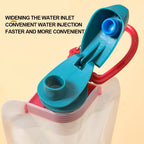Outdoor Cycling Sports Water Bottle - Mountaineering Portable Water Cup - PE Plastic Folding Water Bag - Gift Promotion Water mbzr