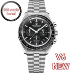 New Classic Men Watch PAGANI DESIGN Golden Green Luxury Quartz Watch For Men Automatic Date Speed Sport Chronograph AR Sapphire crystal Wristwatch Men Local Shipping