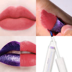 Lip Stain Tint Peel Off Waterproof Lipsticks Cosmetics Makeup Long Lasting Waterproof Peel Off Lip Stain Pink Red Metallic Lip mbzr