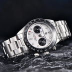 2026 New Retro Panda Mens Watches PAGANI DESIGN Luxury Quartz Watch For Men Chronograph AR Sapphire Waterproof Sports Clock Gift