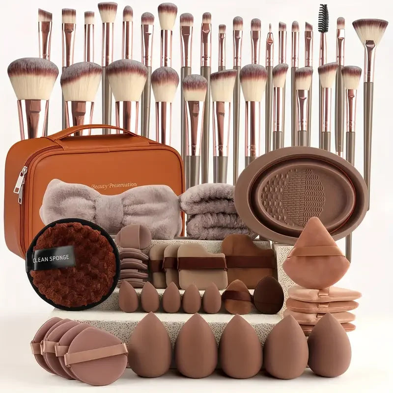 3-20Pcs Premium Makeup Brushes Set Soft Fluffy Beauty Cosmetic Foundation Makeup Brush Eyeshadow Blush Kabuki Make Up Tools mbzr