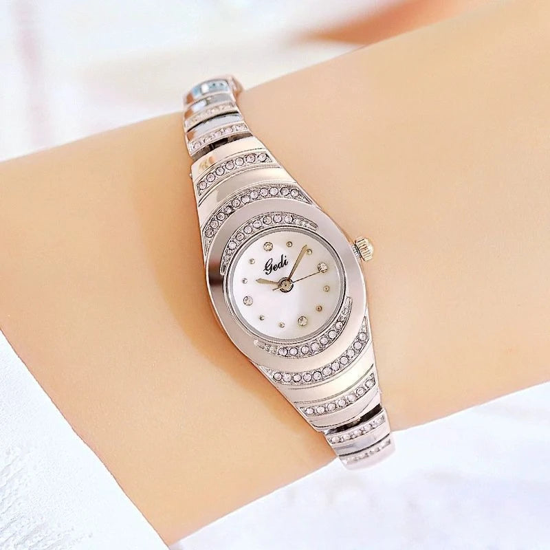 Niche high-end women's watch waterproof light luxury  ball quartz watch 52016 mbzr