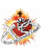 1 PC Fashion Cubic Zirconia Cross Ring For Women For Wedding Engagement Party Jewelry Valentine's Day Gift Artificial Zircon Rings