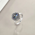 Tree of Life ashes ring, Celtic knot family tree commemorative item, jewelry, always in my heart, cremation ring, women's and men's, shell ring, ladies' daily casual jewelry