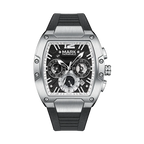 Mark Fairwhale Fashion Large Tonneau Case Man's watch Quartz  Waterproof Luminous Multifunctional Chronograph Sport Watches for man