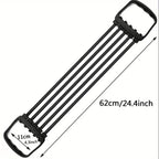 Resistance Bands Set - 5-Rope Chest Expander for Full Body Workout, Home Gym Strength Training: Chest, Arms, Back & Legs mbzr