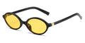 Fashion Oval Simple Literary Sunglasses Women Retro Small Frame Commuting Sunglasses Luxury Brand Design Travel Sunglasses UV400 mbzr
