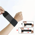 1Adjustable Breathable Bracer - Protective Elastic Band for Sports and Daily Use mbzr