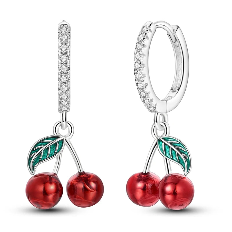 Sterling Silver Hoop Earrings Hypoallergenic Zirconia Women mbzr