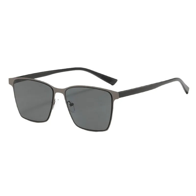 2026 Aluminum Magnesium Sunglasses High-Definition Polarized Sunglasses Men's Driver's Glasses Driving and Fishing Glasses 8177