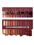 Eyeshadow Palette Mirror Packaging Pearlescent Shimmer Long-lasting Easy to Apply mbzr