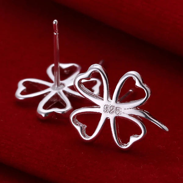 Top Quality 925 Sterling Silver Earrings Simple Round Circle Hoop Earrings For Woman Fashion Wedding Engagement Charm Jewelry mbzr
