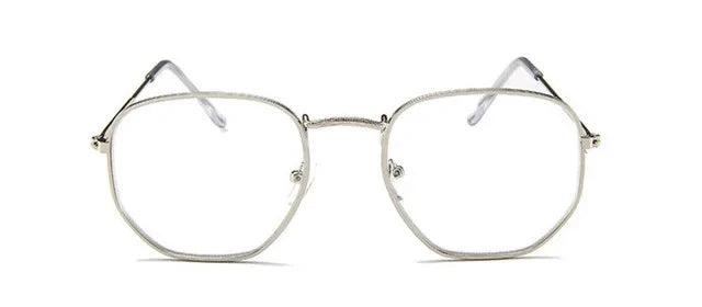 New Metal Men Sunglasses Brand Designer Sun Glasses Vintage Women Female Classic Driving Eyewear Uv400 2023
