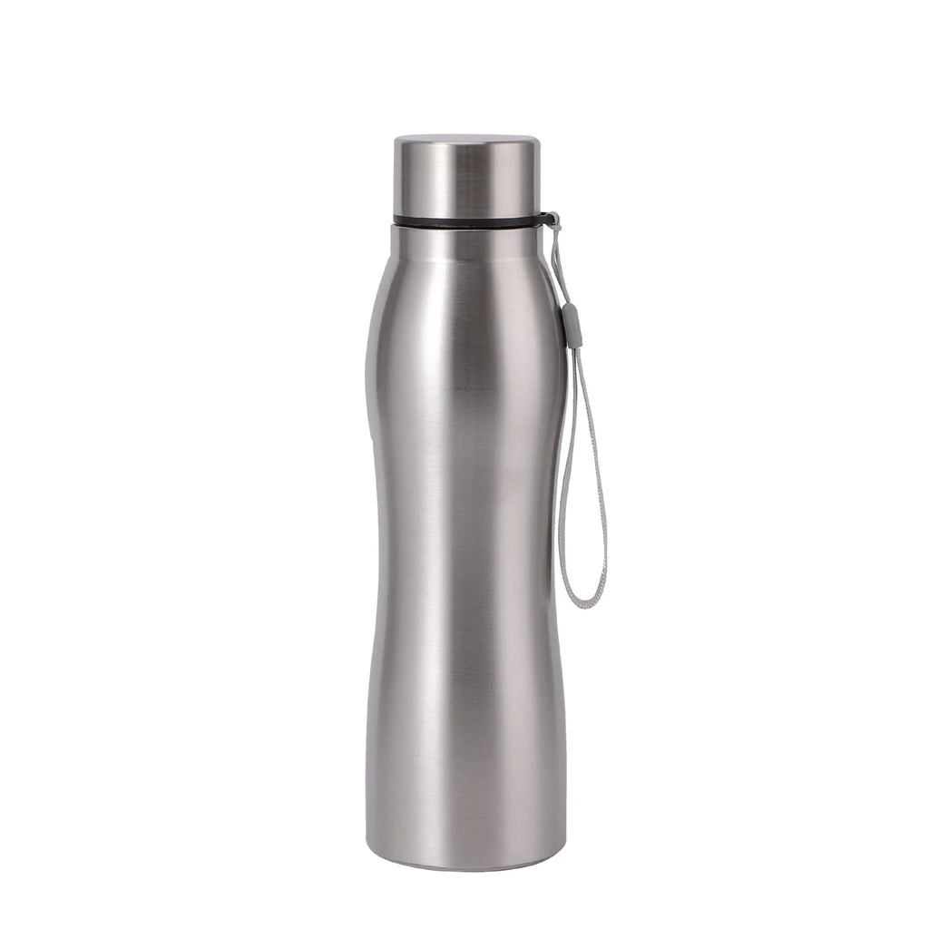 High Quality 1000ml Stainless Steel Sport Water Bottle Single-layer Rugged Water Cup Metal Flask Drinkware Camping Sports Gym mbzr